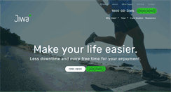 Desktop Screenshot of jiwa.com.au